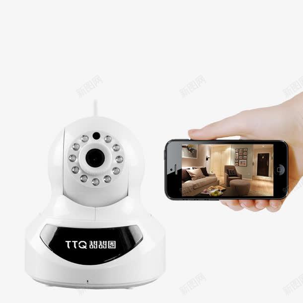 免费高清免抠甜甜圈摄像头PNG素材 电商网页设计创意之选